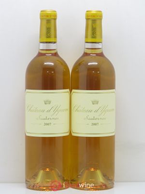 Château d'Yquem 1er Cru Classé Supérieur  2007 - Lot of 2 Bottles