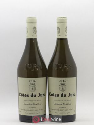 Côtes du Jura Jean Macle  2016 - Lot of 2 Bottles