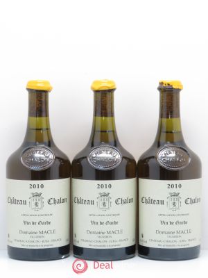 Château-Chalon Jean Macle  2010 - Lot of 3 Bottles