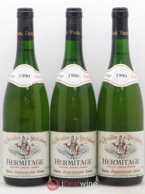 Hermitage Chevalier de Sterimberg Paul Jaboulet Aîné  1990 - Lot of 3 Bottles