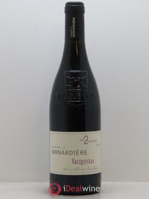 Vacqueyras Les 2 Monardes La Monardière (Domaine)  2016 - Lot of 1 Bottle