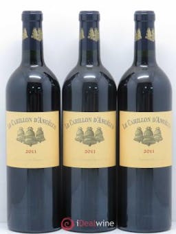 Le Carillon de l'Angélus Second vin  2011 - Lot of 3 Bottles
