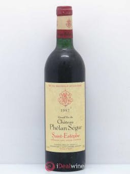 Château Phélan Ségur  1987 - Lot de 1 Bouteille