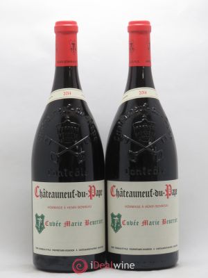 Châteauneuf-du-Pape Marie Beurrier Henri Bonneau & Fils  2014 - Lot of 2 Magnums
