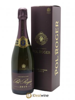 Rosé Pol Roger  2015 - Lot de 1 Bouteille