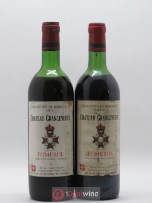Pomerol Château Grangeneuve 1979 - Lot of 2 Bottles