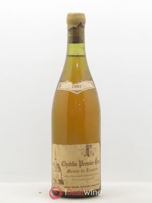 Chablis 1er Cru Montée de Tonnerre Raveneau (Domaine)  1982 - Lot of 1 Bottle