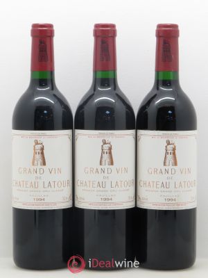 Château Latour 1er Grand Cru Classé  1994 - Lot of 3 Bottles