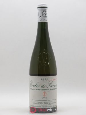 Savennières Clos de la Coulée de Serrant Vignobles de la Coulée de Serrant - Nicolas Joly  2003 - Lot of 1 Bottle