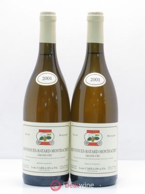 Bienvenues-Bâtard-Montrachet Grand Cru Domaine Louis Carillon  2001 - Lot of 2 Bottles