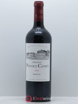 Château Pontet Canet 5ème Grand Cru Classé  2014 - Lot de 1 Bouteille