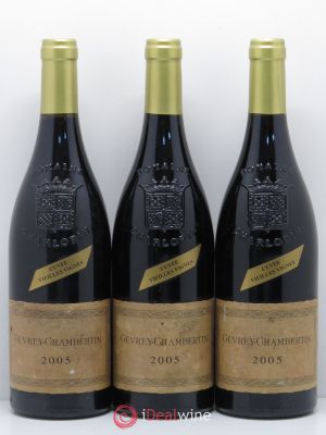 Gevrey-Chambertin Vieilles Vignes Charlopin Parizot 2005 - Lot de 3 Bouteilles