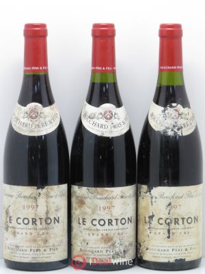Corton Le Corton Bouchard Père & Fils  1997 - Lot de 3 Bouteilles