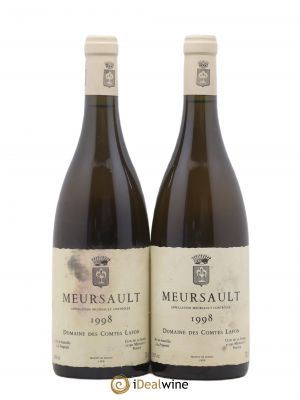 Meursault Comtes Lafon (Domaine des)  1998 - Lot of 2 Bottles