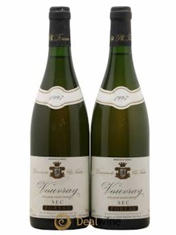 Vouvray Sec Clos Naudin - Philippe Foreau  1997 - Lot of 2 Bottles