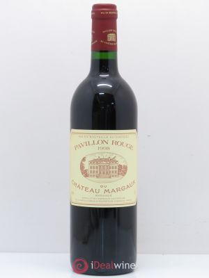 Pavillon Rouge du Château Margaux Second Vin  1998 - Lot de 1 Bouteille