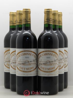 Château Caronne Sainte-Gemme Cru Bourgeois  1995 - Lot of 6 Bottles