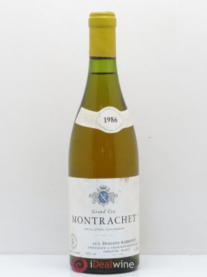 Montrachet Grand Cru Ramonet (Domaine)  1986 - Lot de 1 Bouteille