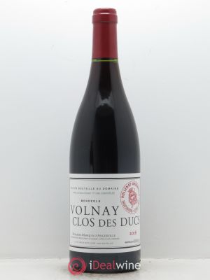 Volnay 1er Cru Clos des Ducs Marquis d'Angerville (Domaine)  2016 - Lot of 1 Bottle