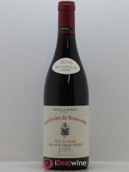 Côtes du Rhône Coudoulet de Beaucastel Jean-Pierre et François Perrin  2016 - Lot of 1 Bottle