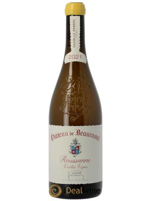 Châteauneuf-du-Pape Château de Château de Beaucastel Vieilles vignes Roussanne Famille Perrin 2021 - Lot de 1 Bottle