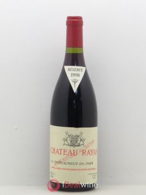 Châteauneuf-du-Pape Château Rayas Reynaud  1998 - Lot of 1 Bottle