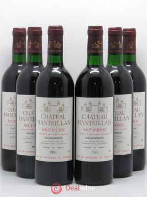 Château Hanteillan Cru Bourgeois (no reserve) 1985 - Lot of 6 Bottles
