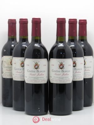 Saint-Julien Chateau Blancan (no reserve) 1998 - Lot of 6 Bottles