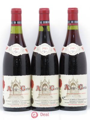 Aloxe-Corton Domaine Dubreuil-Fontaine 1985 - Lot of 3 Bottles