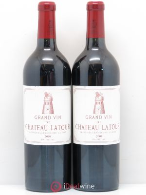 Château Latour 1er Grand Cru Classé  2008 - Lot of 2 Bottles