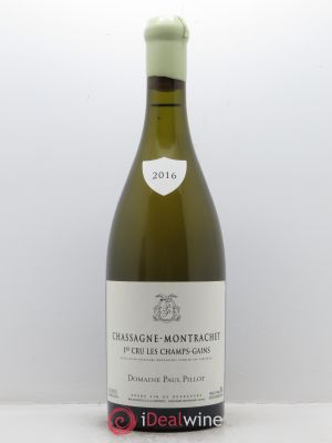 Chassagne-Montrachet 1er Cru Champs Gains Paul Pillot (Domaine)  2016 - Lot of 1 Bottle