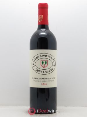 Château Pavie Macquin 1er Grand Cru Classé B (OWC if 6 bts) 2016 - Lot of 1 Bottle