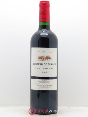 Château de Francs - Les Cerisiers  2016 - Lot of 1 Bottle