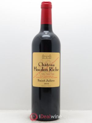 Château Moulin Riche (OWC if 12 bts) 2016 - Lot of 1 Bottle