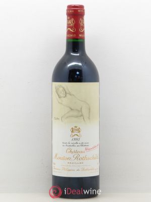 Château Mouton Rothschild 1er Grand Cru Classé  1993 - Lot of 1 Bottle