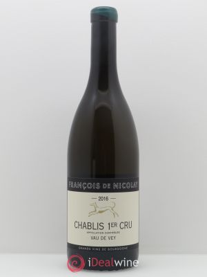 Chablis 1er Cru Vau de Vey François de Nicolay  2016 - Lot of 1 Bottle
