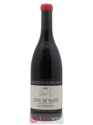 Côte de Nuits-Villages En Montagne François de Nicolay  2016 - Lot of 1 Bottle