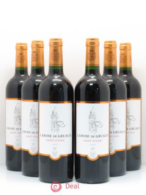 Larose de Gruaud Second vin  2009 - Lot of 6 Bottles