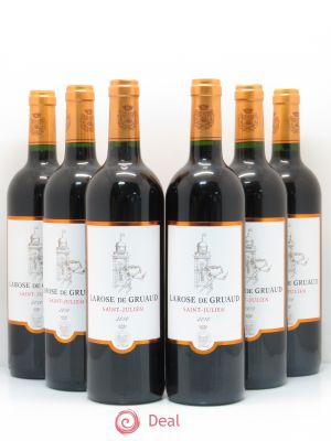 Larose de Gruaud Second vin  2010 - Lot of 6 Bottles