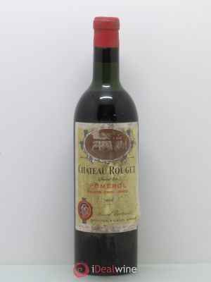 Château Rouget (sans prix de réserve) 1955 - Lot de 1 Bouteille