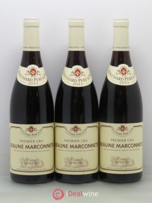 Beaune 1er Cru Marconnets Bouchard Père & Fils (no reserve) 2011 - Lot of 3 Bottles