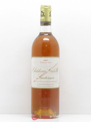Château Gilette - Crème de Tête  1967 - Lot de 1 Bouteille