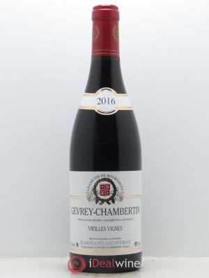 Gevrey-Chambertin Vieilles vignes Harmand-Geoffroy (Domaine)  2016 - Lot de 1 Bouteille