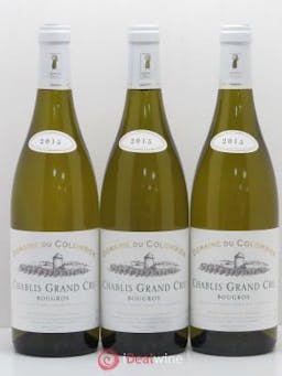 Chablis Grand Cru Bougros Domaine Du Colombier 2015 - Lot of 3 Bottles