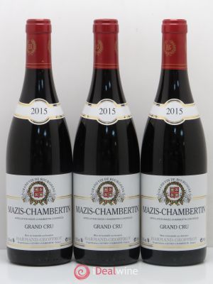 Mazis-Chambertin Grand Cru Harmand-Geoffroy (Domaine)  2015 - Lot of 3 Bottles