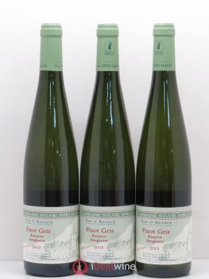 Pinot Gris Vielles Vignes Bergheim Réserve Domaine Sylvie Spielmann 2013 - Lot of 3 Bottles
