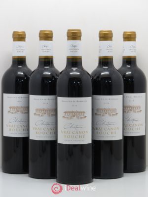 - Canon-Fronsac Château Vrai Canon Bouché 2014 - Lot of 5 Bottles