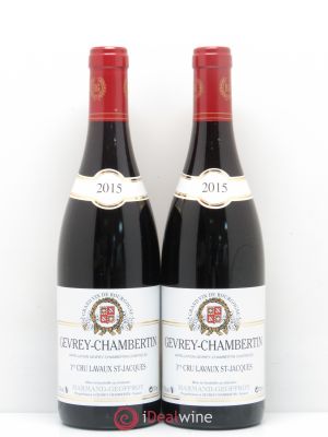Gevrey-Chambertin 1er Cru Lavaux Saint Jacques Harmand-Geoffroy (Domaine)  2015 - Lot de 2 Bouteilles