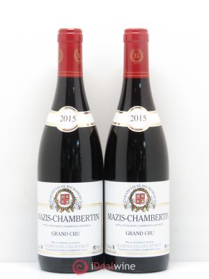 Mazis-Chambertin Grand Cru Harmand-Geoffroy (Domaine)  2015 - Lot of 2 Bottles