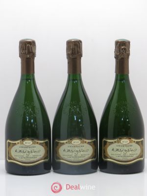 Champagne Champagne Blanc de Blanc 1er Cru Cuvée Speciale Champagne Margaine 2011 - Lot de 3 Bouteilles